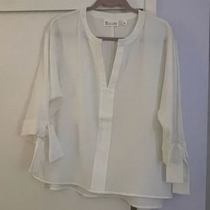 New York & Company white blouse